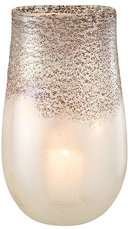 VASE Milano Glas GRAU/ROSA