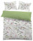 HOMHOMHA Green Floral Bedding Double Bed Duvet Cover And Pillowcase Set Luxury Aesthetic Microfibre Bedding Flower Decor For Adult 200x200cm Quilt Cover And 50x75cm 2*Pillowcase Set (3 Pcs)