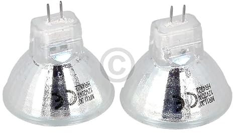 LUTH Premium Profi Parts Kompatibel mit Smeg Halogenlampe Set Gu4 20W 12V 824610768 für Dunstabzugshaube 2Stk