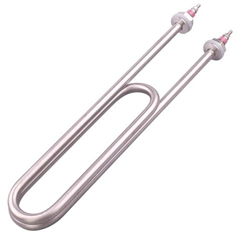 Heating Element 220V/380V Electric Water Heating Element With M16/M18 Thread U Shape Immersion Heater For Steam Box 2kw/3kw/4kw/5kw/6kw (Color : M18, Size : 380V_2KW)