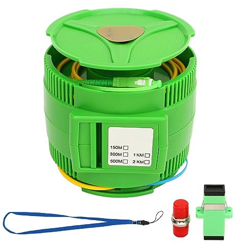 Cable De Internet De Fibra óptica, Cable OTDR Cable De Extensión De Prueba De Fibra óptica SCUPC SCAPC Caja De Cable De Puente De Fibra Monomodo Para Internet(150M)