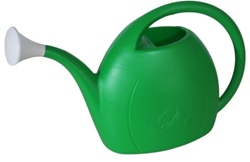KEROPPA Regadera 7 L, Riego con Difusor, para Hogar o Jardines Pequeños, Material Reciclable, Resistente, Ligera,(Pistacho, Rosa o Azul, 7 L.)