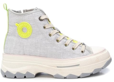 REFRESH - Zapatilla Mujer Hielo - Calzado Cómodo y Versátil - Moda casual - Modelo 17256301 (Talla 37)