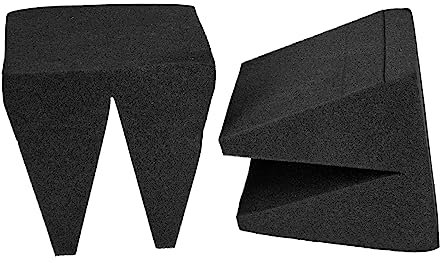 Alasum 2pcs Sound Absorbing Panels for Recording Studios Home Offices Gyms High Density Acoustic Insulation Noise Reduction and Echo Diminishment