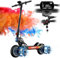 Electric Scooter, 60-70km Range, 48V 20.8 Ah Battery, 10 inch Off-Road Tires, Electric Scooter Adult 150 kg Load Capacity, Double Suspension, TODIMART S13 Folding Escooter