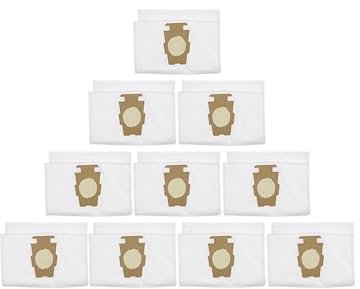 OJAQYUYA Compatibile con Kirby Sentria, 204808/204811 Parti di Sacchetti for Aspirapolvere Universali F/T Series G10, G10E Sacchetti for La Polvere for Kirby Sentria(10pcs)