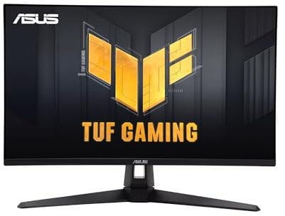 ASUS TUF Gaming VG27AQ5A - 27 Zoll WQHD Monitor - 210 Hz, 0.3ms GtG, FreeSync, Adaptive Sync, ELMB-Sync, GameFast Input, HDR10 - Fast-IPS Panel, 16:9, 2560x1440, DisplayPort, HDMI, USB-Hub, Speaker