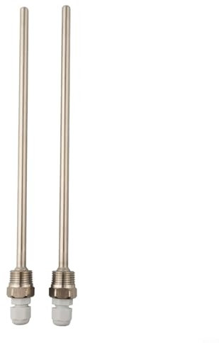 2 mangas de inmersión Thermowell G 12 conexión roscada segura para sensores de temperatura (8 x 250 mm)