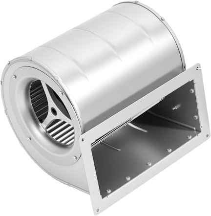 Ventilateur radial 150 W - Ventilateur radial à faible bruit - Ventilateur d'aspiration - Ventilateur centrifuge pour ventilation commerciale et industrielle, applications de dépoussiérage et de