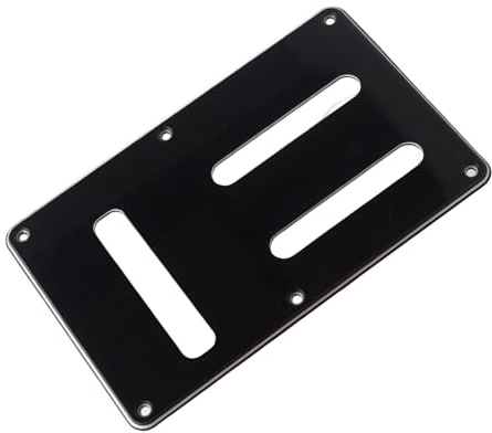 Precisions Fit Gitarren-Rückwand-Ersatzteil für bestimmte Modelle, verbessert den Schutz und Styling, leichte Gitarren-Rückabdeckung