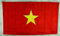 Buddel-Bini Flagge Fahne ca. 90x150 cm : Vietnam Nationalflagge Nationalfahne