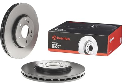 Brembo 09.8304.21 UV Coated Pillar Vented Front Brake Rotor MERCEDES-BENZ OE# A2034210512