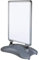 LINMAN A1 WATERBASE PAVEMENT POSTER SIGN A-BOARD - SNAP FRAME SHOP DISPLAY STAND