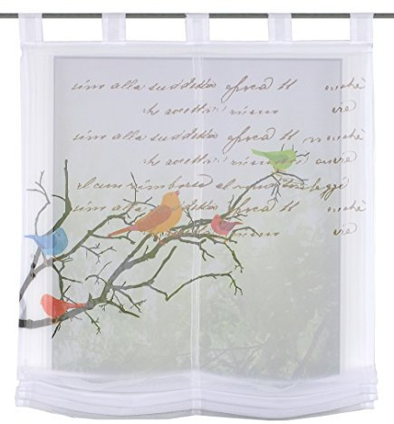 Home fashion Schlaufenrollo, Bunt