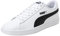 PUMA Smash V2 L, Sneakers Unisex - Adulto, Bianco Puma White Puma Black, 37.5 EU