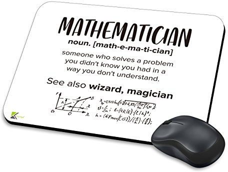Mouse Pad Definition Of Mathematician Funny Math Teacher Mat | Definition of Mathematician. Funny math teacher student geek novelty mouse mat with anti-slip base for laptop PC desk.