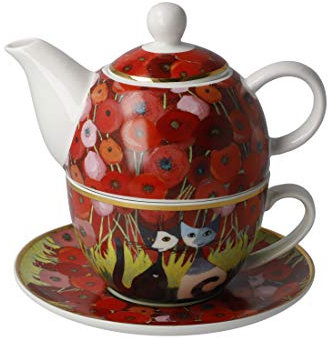 Goebel Innamorati tra i papaveri - Tea for One Rosina Wachtmeister Colours of Paradise