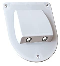Timloc 2221 Rad Face-Fix Radiator Pipe Guide and Seal, White