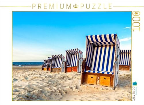 CALVENDO Puzzle Morgensonne am Strand | 1000 Teile Lege-Größe 64 x 48 cm Foto-Puzzle für glückliche Stunden