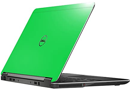 AlphaWraps Skin for Dell Latitude E7240 Laptop | Green Gloss | Protective and Durable Vinyl Decal wrap Cover | Made in The UK