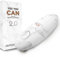 Kitchen Mama Auto 2.0 Electric Can Opener : Refined Blade Opens Almost Any Cans - Automatic, Hands Free, Smooth Edge, Food-Safe, Battery Operated, YES You CAN (Marble White)