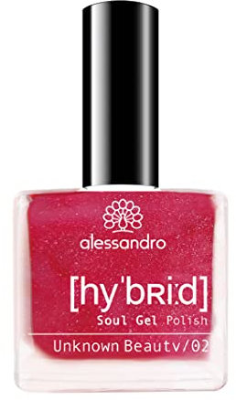 alessandro Hybrid Lack Winter Magic - UNKNOWN BEAUTY - In nur 3 Schritten - perfekte Nägel ohne LED -bis zu 10 Tagen halt! 8 ml