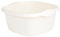 An Amazing 32cm Plastic Square Bowl Washing Up Bowl with Stylish Integral Handles Ideal For Easy Kitchen Daily Routine, Sink, Basin Wash and Many More Use. (Soft Cream)