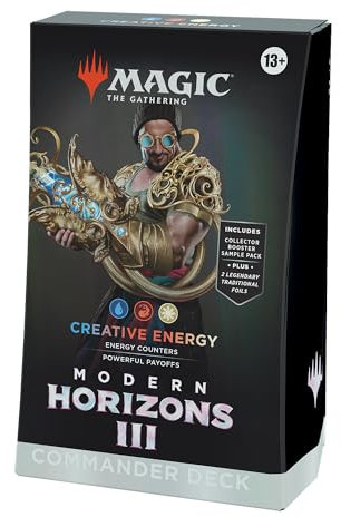 Mazo de Commander de Horizontes de Modern 3, de Magic: The Gathering - Creative Energy (Version Anglaise)