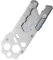 Qumiuu Multifunktionsschneider für den Außenbereich, Cutter - Rostfreier Cutter-Flaschenöffner für den Außenbereich - Platzsparender Cutter, tragbar zum Auspacken, Camping, Wandern, Erkunden,