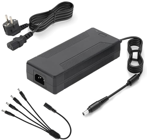 Netzteil 24 V 10 A Adapter Transformator 240 W LED Transformator für LED Streifen, AC 110V / 240 V zu DC 24 V 10 A 240 W DC 5.5mm x 2.1mm Stecker