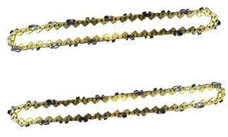 ZHLWei 1/2/3 Uds. Mini cadenas de motosierra de acero de 8 pulgadas accesorio de motosierras eléctricas reemplazo de cadenas prácticas