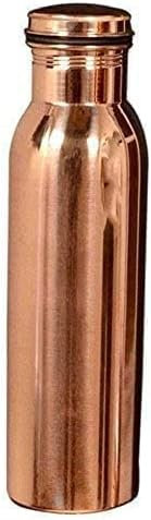 Royal Kurta Wasserflasche aus reinem Kupfer mit Deckel, 750 ml