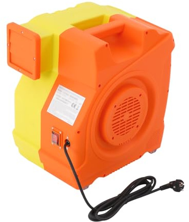 Ventilador turbo de 1600 W, 1080 m³/h, 2900 Pa, inflador de aire eléctrico, para juegos inflables, castillo, arco