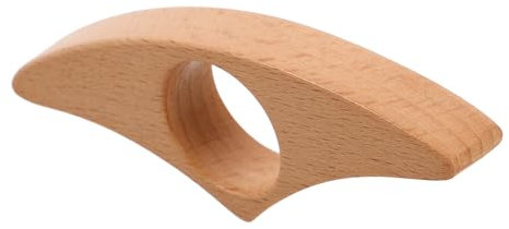 IMIKEYA Holz Daumen Buchseitenhalter Mit Einhandring Einfache Bedienung Buchseitenklammer Lesezubehör Für Leseratten Und Bücherwürmer