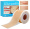 Feuilles de cicatrice en silicone, Pansement Silicone Cicatrice, Professionnel Scar Removal Sheets Tape Patch, pour la Chirurgie, Césarienne, Anciennes et nouvelles cicatrices(4CMx150CM)