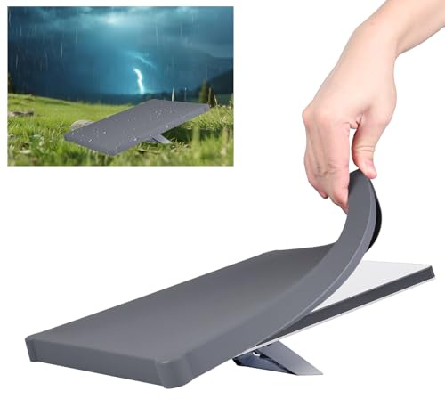 Wodasi Starlink Mini Cover, Wasserdichtes Silikon Starlink Schutzhülle Langlebig Und Wetterbeständig, Wabenstruktur Zur Wärmeableitung，Starlink-Mini-Zubehör für Outdoor-Aktivitäten Und Reisen