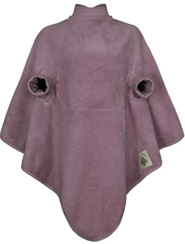Little Casimir Großes Lätzchen „Boo zum Überwerfen für Baby und Kleinkind 6-48 Monate. Ärmellätzchen aus Öko Tex zertifizierter Baumwolle - Geschenk für Mütter von Jungen oder Mädchen (Cool Mauve)