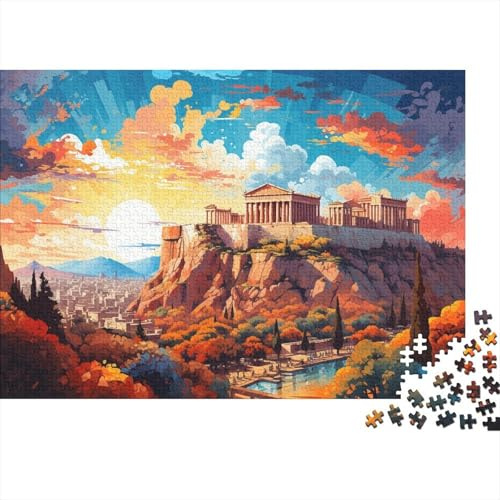 Hill Sunset Jigsaw Puzzle 1000 Pieces Puzzle Game Paper Adult Relaxing Gift