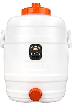 Unimet Speidel 912896-31117 Fermenter, 30 l, Kunststoff, Weiß