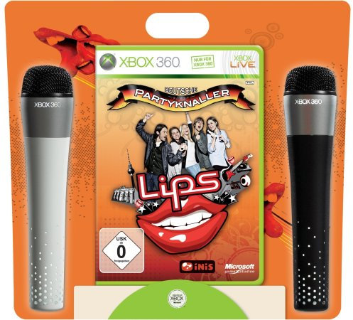 Lips: Deutsche Paryknaller inkl. 2 Mikrofone
