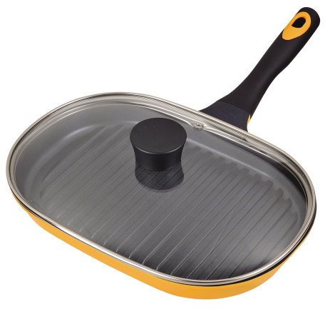 Perle Fish Grill Mini Blue Diamond Gericht f?r IH-R?ster mit Glasdeckel HB-277 (Japan Import / Das Paket und das Handbuch werden in Japanisch)