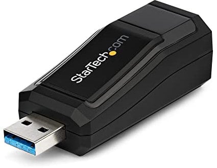 StarTech USB 3.0 to Gigabit Ethernet NIC Network Adapter - 10/100/1000 Mbps