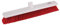 Jantex Hygiene Broom Soft Bristle Red 18In Brush Only Sweeping Cleaning,457(L)mm/ 18(L)