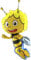 Toyland L138 Folienballon Biene Maya, Supershape, Mehrfarbig