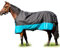 Horseware Amigo Mio Hemd Lite, regenfest, 12,7–15,2 cm, Schwarz / Türkis und Schwarz