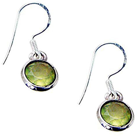 RIYO edelsteine frauen prehnit silber handwerkerin schmuck mutter ohrring grün n½