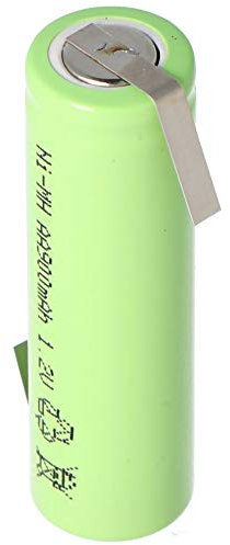 NiMH Akku Flat Top Mignon AA 800mAh mit Lötfahne in Z-Form