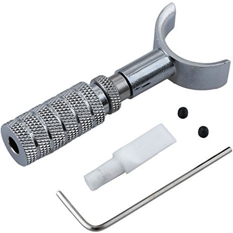 Mtsooning Strumento di lavoro manuale in pelle Coltello rotante Coltello girevole Strumento di nichelatura in ceramica Tipo 1