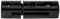 Sicherungshalter für Glassicherungen 5x20, mit Sicherung 2A, (bis 10A möglich) schwarz, 0,25-2mm
