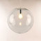 s.luce Orb Glaskugel Hängeleuchte Hängelampe Pendellampe Pendelleuchte Glaslampe, Farbe Schwarz/Klar, Größe Ø 30cm